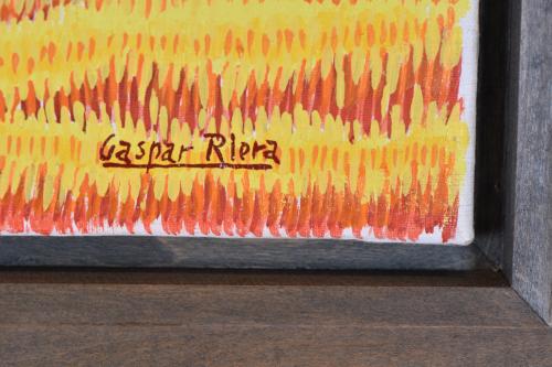 GASPAR RIERA (1922).  &#39;Yellow fields&#39;.