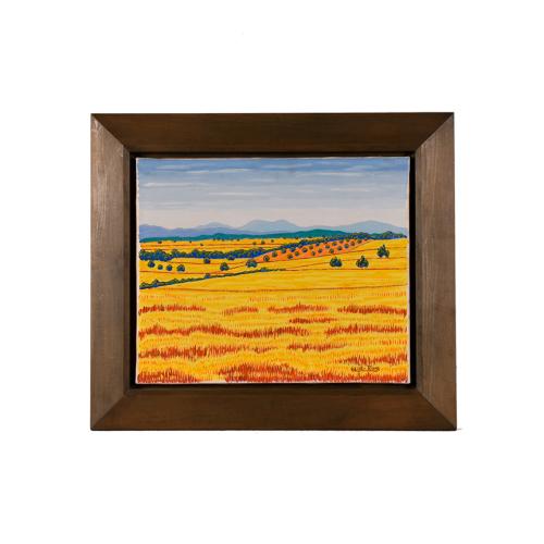 GASPAR RIERA (1922).  "Campos amarillos".