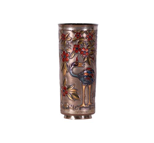 MIGUEL PINEDA (1940). Glass, 20th century.