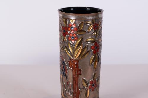 MIGUEL PINEDA (1940). Glass, 20th century.