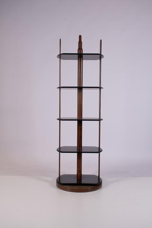 Rotating display stand after Scandinavian models, mid 20th 
