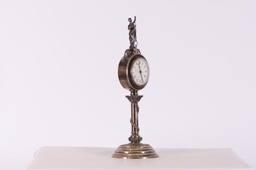 GREINIER, table clock, after Neoclassical styles, circa 196