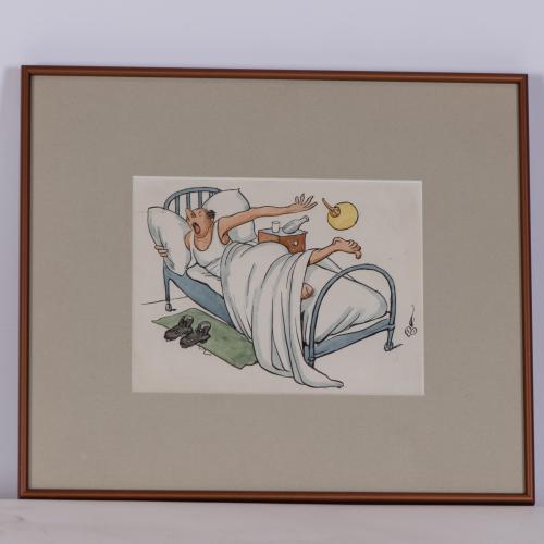 GAIETÀ CORNET PALAU (1878-1945). Comic illustration