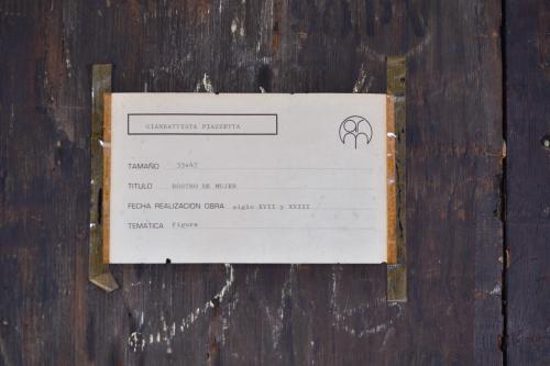 ESCUELA ITALIANA, SIGLO XVII-XVIII. "Retrato".