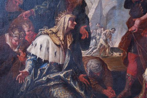 GASPARE DIZIANI (1689-1767).  ‘Dario&#39;s family before Alexan