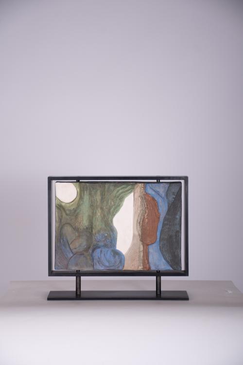 Abstract relief.
