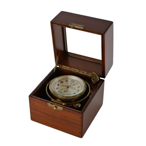 A. LANGE & SÖHNE. Ship's chronometer clock, circa 1940–1945.