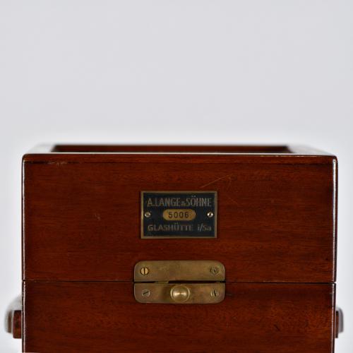 A. LANGE & SÖHNE. Ship&#39;s chronometer clock, circa 1940-1945.