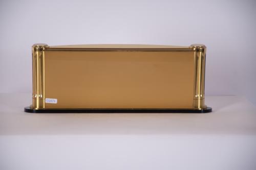 SEMCA. Barometer and thermometer table clock, mid 20th cent