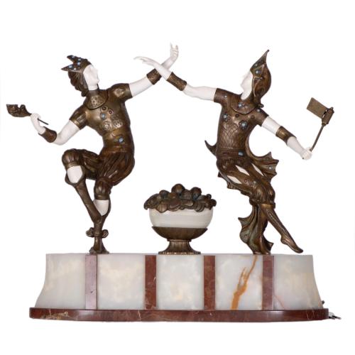 AFTER MODELS BY CHARLES RAPHAËL PEYRE (1872 - 1949). 'Youth'.