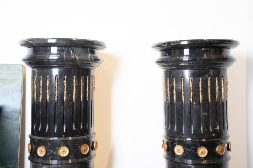 Pair of stands, probably Italian, circa 1960.