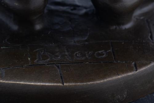 SIGUIENDO MODELOS DE FERNANDO BOTERO (1932 - 2023).  "Dama 