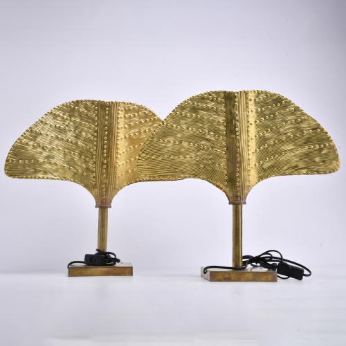 TOMMASO BARBI (1944 - 2015). Pair of table lamps, circa 1970.