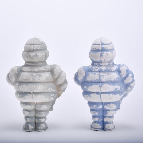 Pair of ‘Bibendums’, the Michelin Man, mid 20th century.