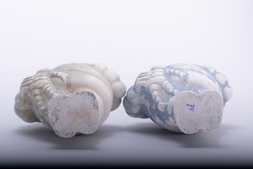 Pair of ‘Bibendums’, the Michelin Man, mid 20th century.