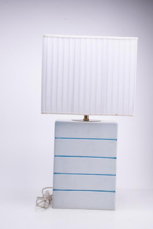 Murano glass table lamp, 20th century.