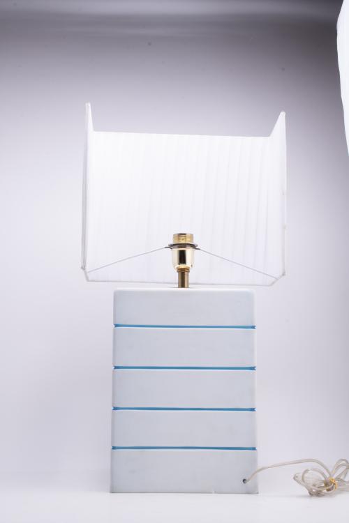 Murano glass table lamp, 20th century.