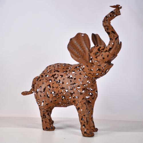 Elephant-shaped figure, 20th century.