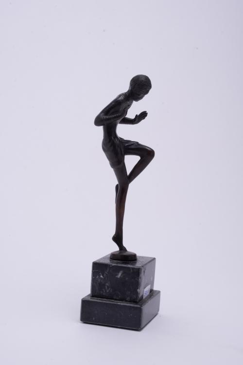 AFTER MODELS BY JOSEF LORENZL (1892 - 1950). 'Dancer'.