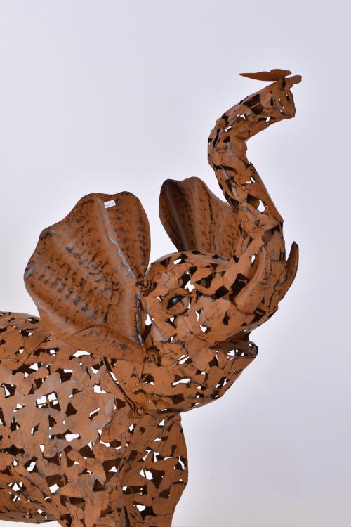 Elephant-shaped figure, 20th century.
