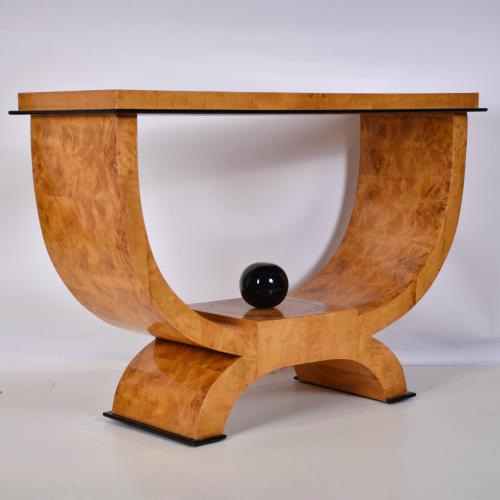 Art Deco console table, second half of the 20th century.