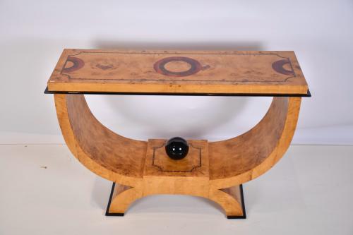 Art Deco console table, second half of the 20th century.