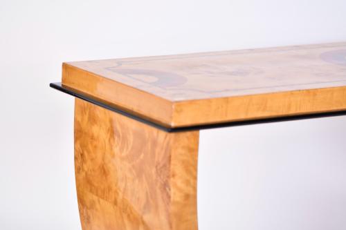 Art Deco console table, second half of the 20th century.