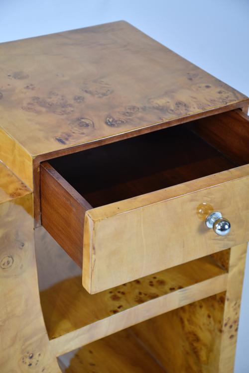 Pair of Art Deco style side tables, second half of the 20th