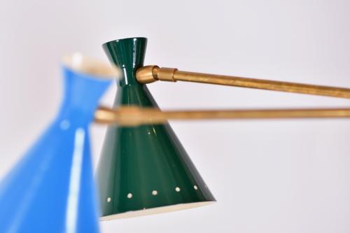 Italian ceilin lamp, mid 20th century.