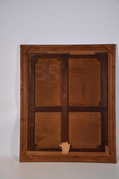 18TH CENTURY, SPANISH SCHOOL. “Saint Francis”, based on the