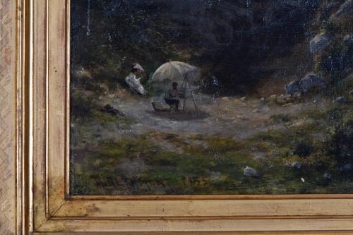 19TH CENTURY FRENCH SCHOOL. &#39;Le Puits d&#39;Enfer&#39;, Saint Maixe