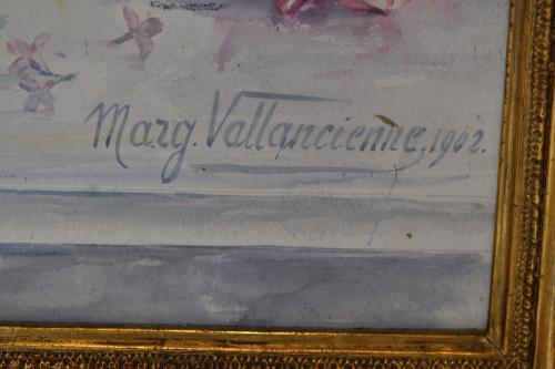 MARGUERITE VALLANCIENNE (19TH- 20TH CENTURY). &#39;Still life w