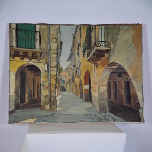 JORDI ROSICH ROJAS (1927).  'Pont de Suert'.