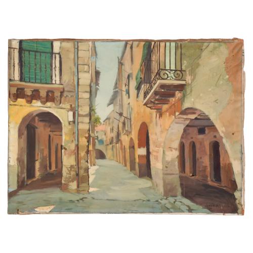JORDI ROSICH ROJAS (1927).  "Pont de Suert".