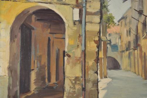 JORDI ROSICH ROJAS (1927).  &#39;Pont de Suert&#39;.