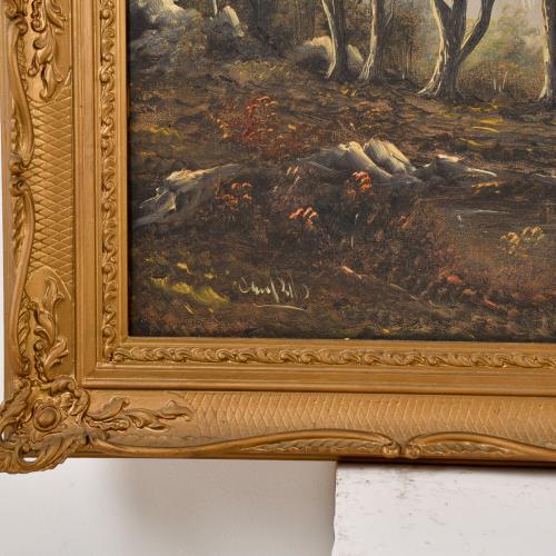 ESCUELA CATALANA, SIGLO XX. "Paisaje".