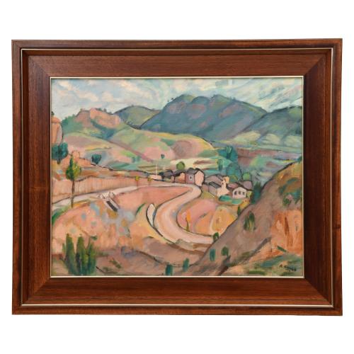 RAFAEL BENET VANCELLS (1889 -1979). 'Landscape'.