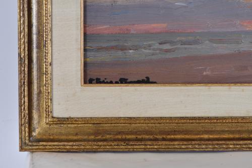BONAVENTURA PUIG I PERUCHO (1886-1977). &#39;Boat on the beach&#39;.