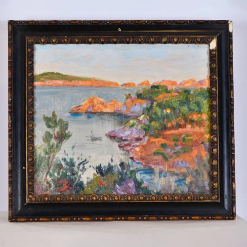 ALEXANDRE CARDUNETS CAZORLA (1871-1944).  'Cala Paguera'.