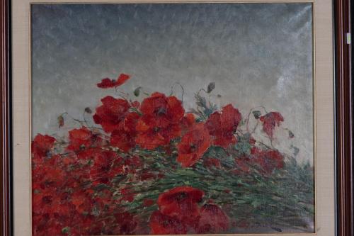 MANUEL PIGEM I RAS (1862 - 1946). ‘Poppies’.