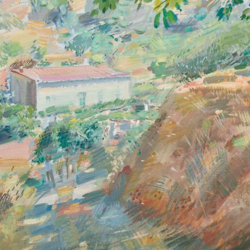 JULIÁN  GRAU SANTOS (1937). "Paisaje", 1978.