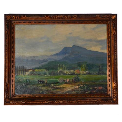 DOMINGO CARLES ROSICH (1888-1962). 'Landscape', 1931.