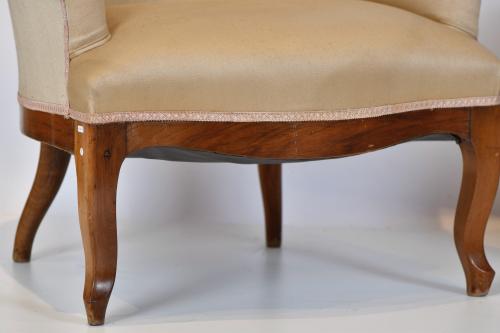 Elizabethan set of two armchairs and three-piece suite, 19t