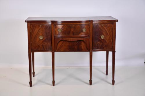 Hepplewhite-style sideboard.