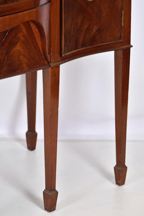 Hepplewhite-style sideboard.