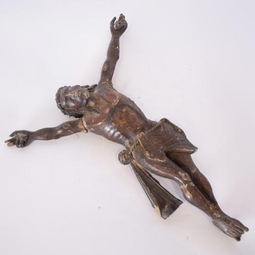 18TH CENTURY, SPANISH SCHOOL. Crucifix.