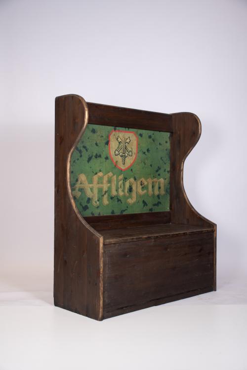 German pub bench, second half of the 20th century.