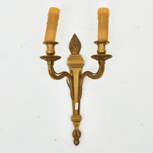 Pareja de apliques estilo Luis XIV, siglo XX