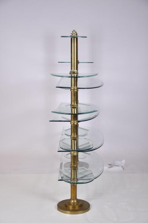 AFTER MAISON BAGUES MODELS. Shelving unit, second half of t