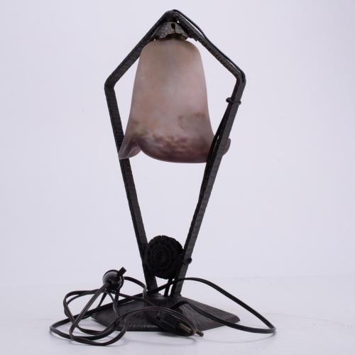 DEGUÉ. Art tableDeco  lamp, circa 1920–1930.